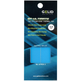 Термопад Gelid GP-ULTIMATE 120×20 THERMAL PAD, 2бр. x 3 mm - TP-VP04-R-E