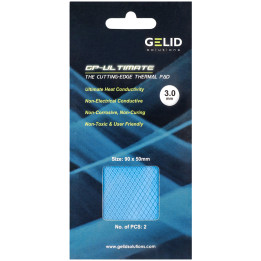 Термопад Gelid GP-ULTIMATE 90 x 50 THERMAL PAD, 2бр.x 3 mm - TP-VP04-E