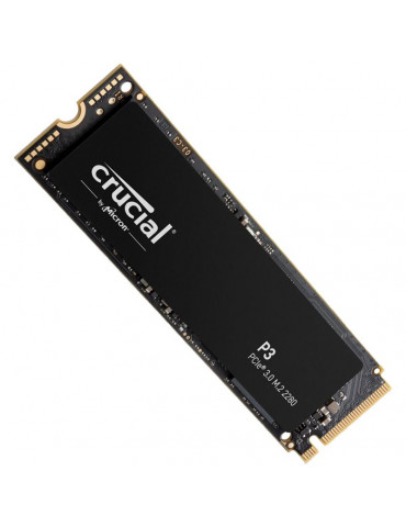SSD диск Crucial 2TB P3 M.2 2280 PCIE Gen3.0 3D NAND, 3500/3000 MB/s - CT2000P3SSD8