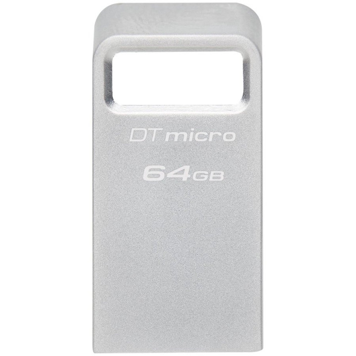 Флаш памет Kingston 64GB DataTraveler Micro 200MB/s Metal USB 3.2 - DTMC3G2/64GB