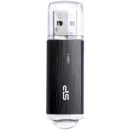 Флаш памет Silicon Power 64GB Blaze B02, USB 3.1, Black - SP064GBUF3B02V1K