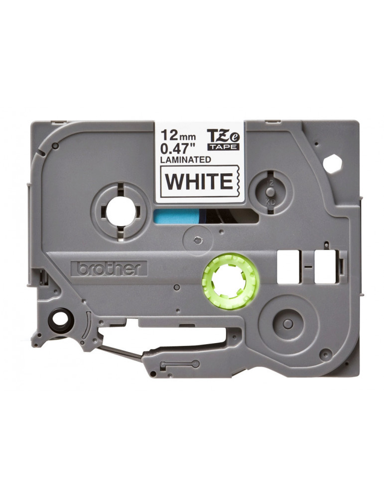 Brother TZe-231 Tape Black on White Laminated 12mm - Eco
