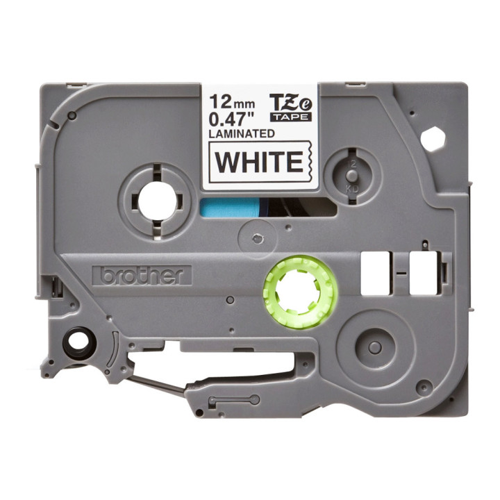 Brother TZe-231 Tape Black on White Laminated 12mm - Eco