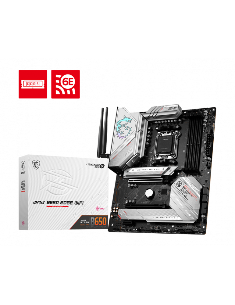Дънна платка MSI MPG B650 EDGE WIFI, AM5 - 911-7E10-002