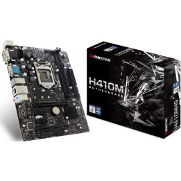 Дънна платка Biostar H410MHG Version 6.0, mATX, LGA1200