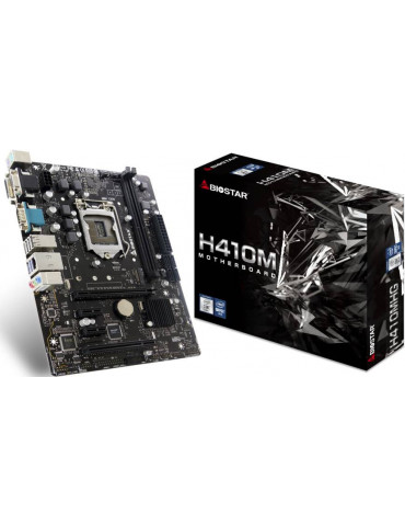 Дънна платка Biostar H410MHG Version 6.0, mATX, LGA1200