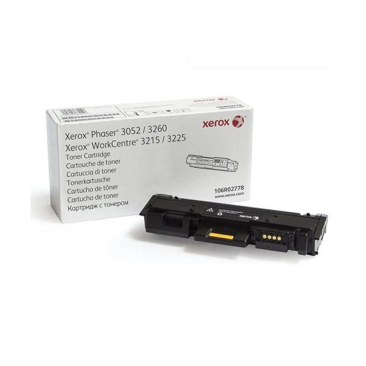 Xerox Phaser 3052, 3260/ WorkCentre 3215, 3225 (3000 Pages) Toner Cartridge, Black