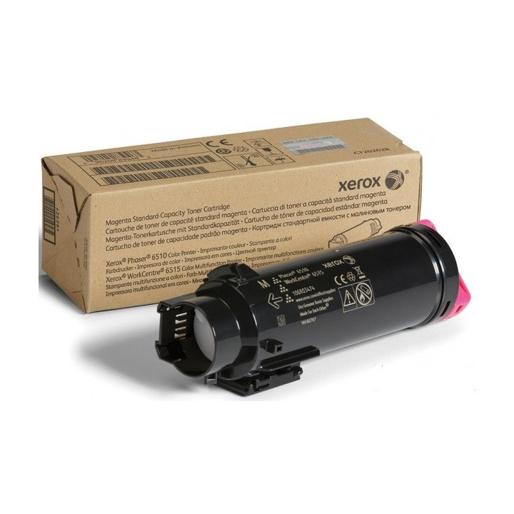 Xerox Magenta Standard Capacity Toner Cartridge for WorkCentre 6515/Phaser 6510 (1000 pages)