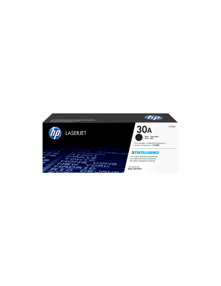 HP 30A Black Original LaserJet Toner Cartridge (CF230A)