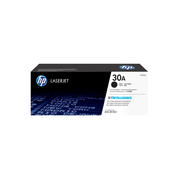 HP 30A Black Original LaserJet Toner Cartridge (CF230A)
