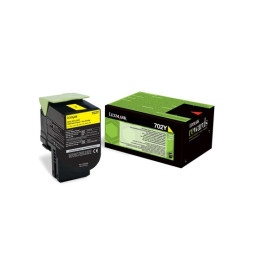 Lexmark 702Y Yellow Return Program Toner Cartridge