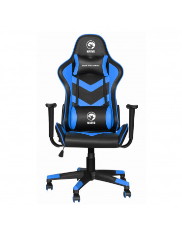 Геймърски стол Marvo CH-106 v2 Black/Blue - MARVO-CH-106-BL-V2