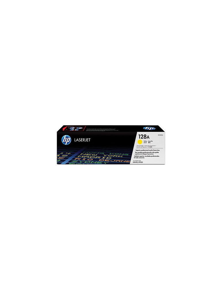 HP 128A Yellow LaserJet Toner Cartridge