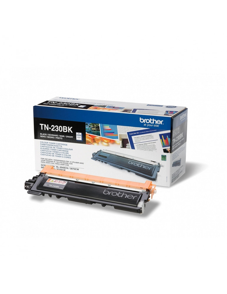 Brother TN-230BK Toner Cartridge for HL-3040/3070, DCP-9010, MFC-9120/9320 series