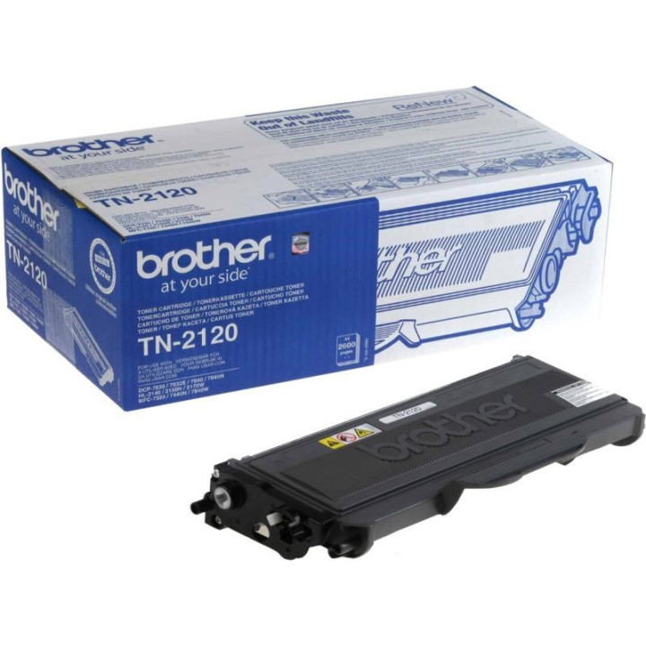 Brother TN-2120 Toner Cartridge High Yield for HL-2140/50/70, DCP-7030/45, MFC-7320/7440/7840 series