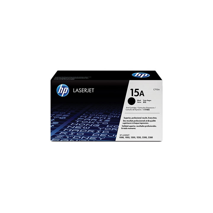 HP 15A Black LaserJet Toner Cartridge