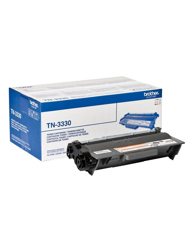 Brother TN-3330 Toner Cartridge Standard Yield for HL-5440D, 5450DN, 5470DW, 6180DW