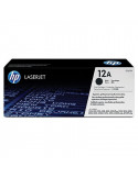 HP 12A Black LaserJet Toner Cartridge