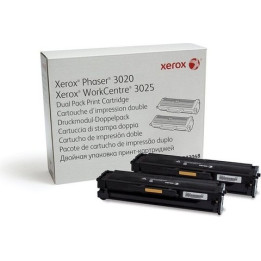 Xerox Phaser 3020 / WorkCentre 3025 Dual Pack Print Cartridge
