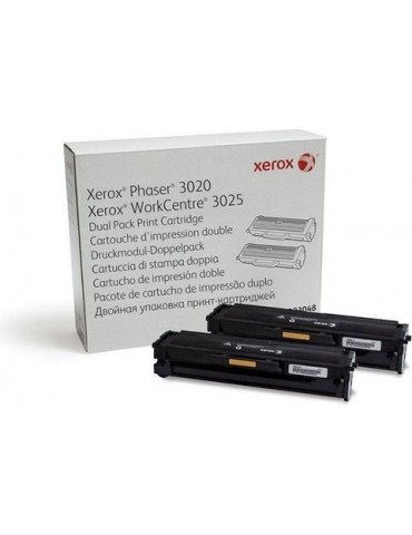 Xerox Phaser 3020 / WorkCentre 3025 Dual Pack Print Cartridge