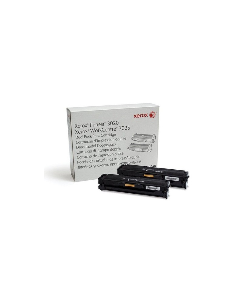 Xerox Phaser 3020 / WorkCentre 3025 Dual Pack Print Cartridge