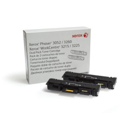 Xerox Phaser 3052, 3260/ WorkCentre 3215, 3225 Dual Pack Toner Cartridge