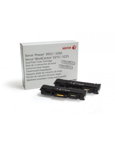 Xerox Phaser 3052, 3260/ WorkCentre 3215, 3225 Dual Pack Toner Cartridge