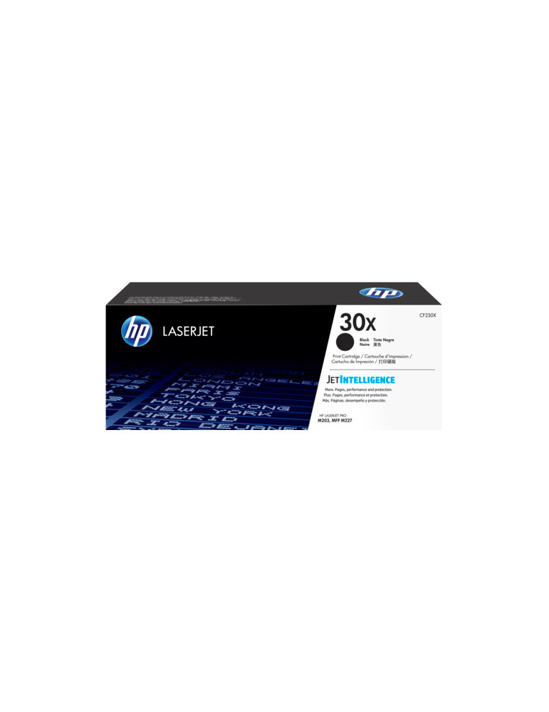 HP 30X High Capacity Black Original LaserJet Toner Cartridge (CF230X)