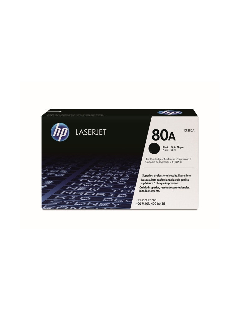 HP 80A Black LaserJet Toner Cartridge