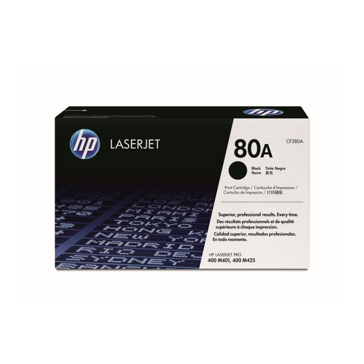 HP 80A Black LaserJet Toner Cartridge