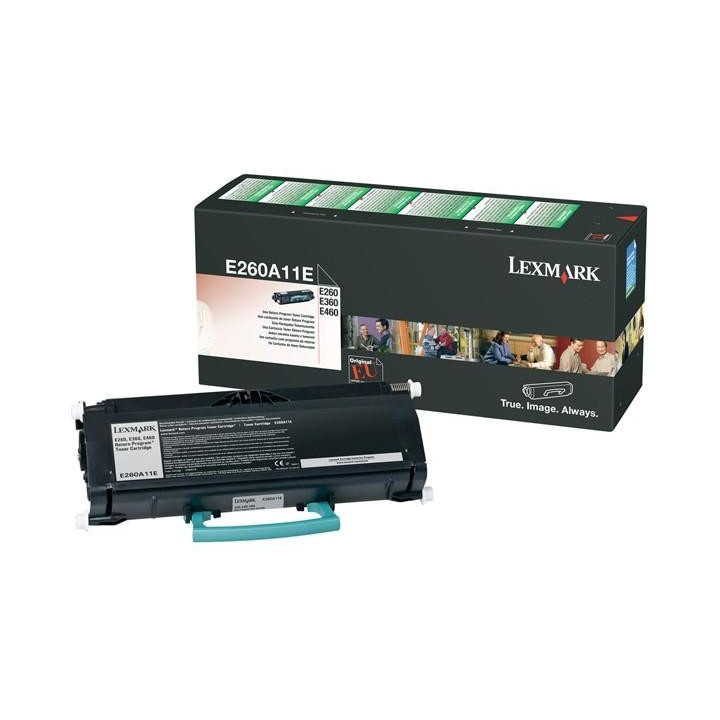 Lexmark E260, E360, E460 Return Programme Toner Cartridge (3.5K)