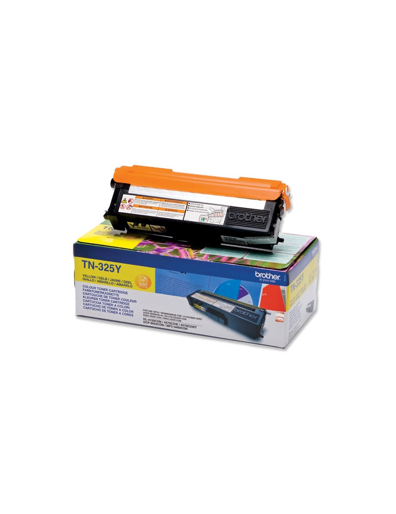 Brother TN-325Y Toner Cartridge High Yield (3500p.) for HL-4150/4570/4140, MFC-9970 series