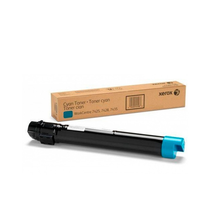 Xerox WorkCentre 7545/7556 Cyan Toner Cartridge/ 15K at 5% coverage