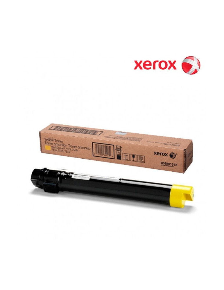 Xerox WorkCentre 7545/7556 Yellow Toner Cartridge/ 15K at 5% coverage