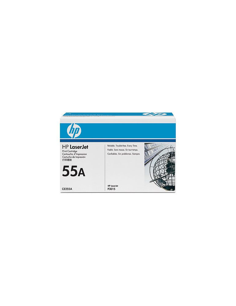 HP 55A Black LaserJet Toner Cartridge