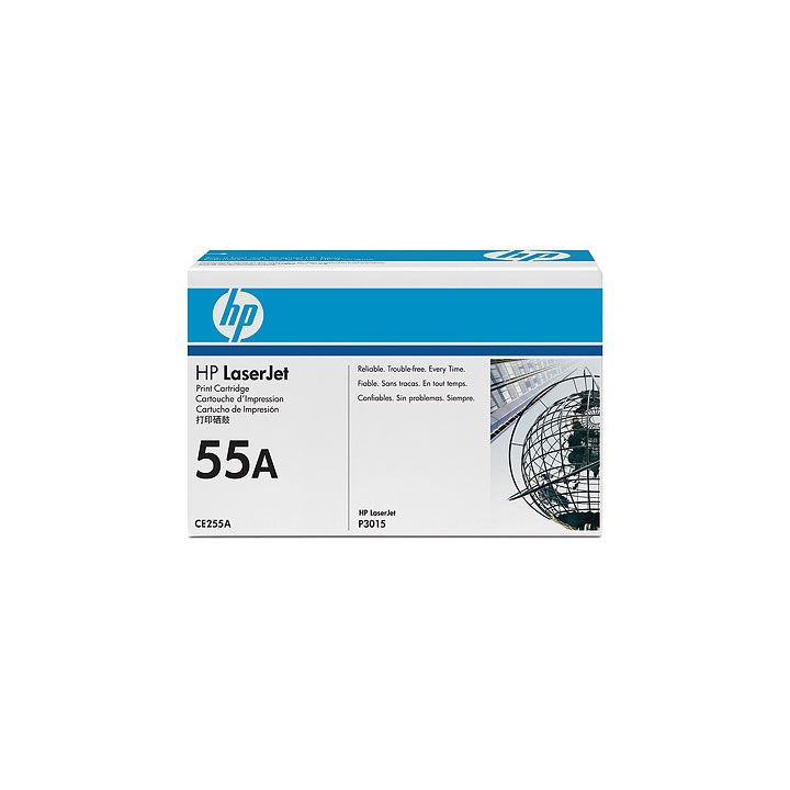HP 55A Black LaserJet Toner Cartridge