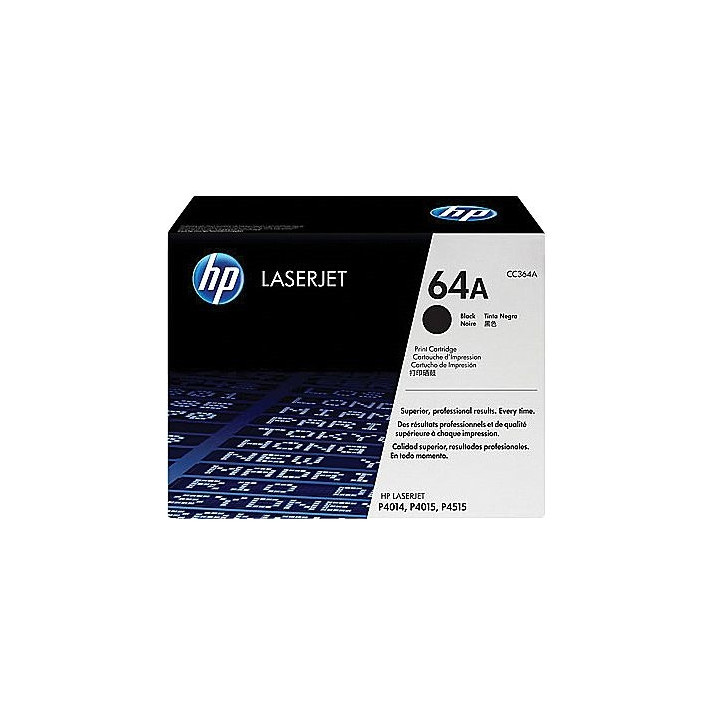 HP 64A Black LaserJet Toner Cartridge