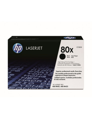 HP 80X Black LaserJet Toner Cartridge