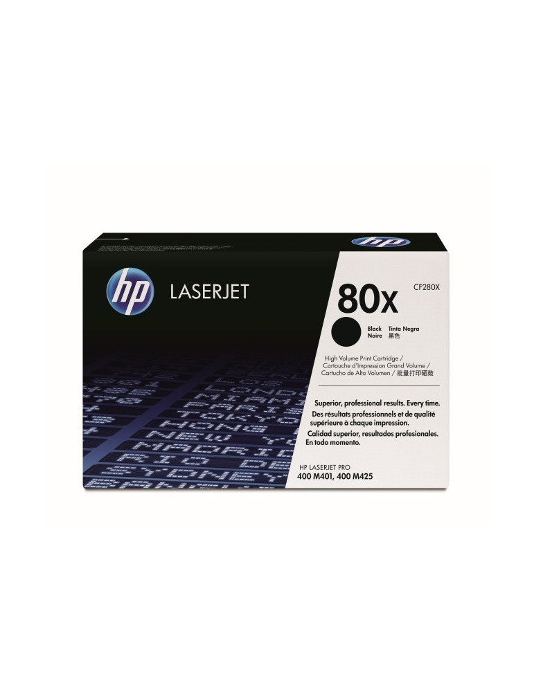 HP 80X Black LaserJet Toner Cartridge