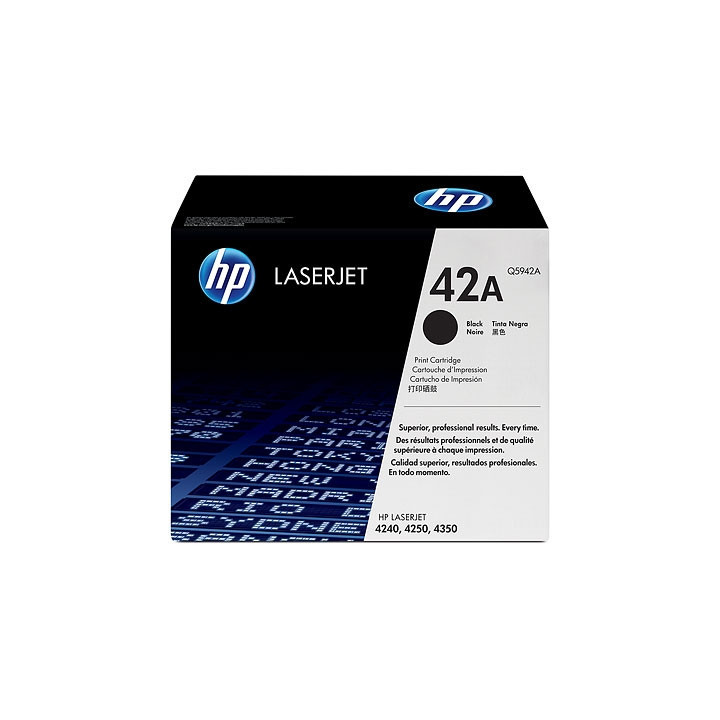 HP 42A Black LaserJet Toner Cartridge