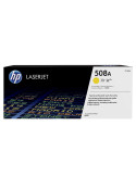 HP 508A Yellow Original LaserJet Toner Cartridge (CF362A)