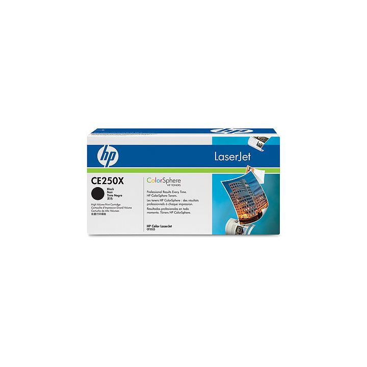 HP Color LaserJet CE250X Black Print Cartridge