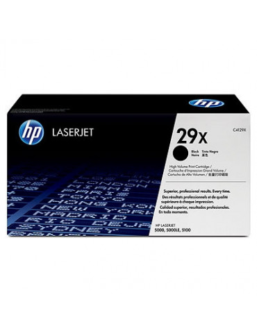 HP 29X Black LaserJet Toner Cartridge