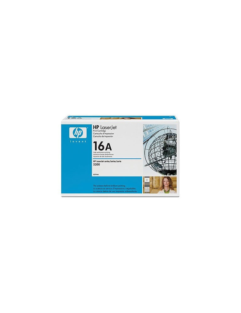 HP 16A Black LaserJet Toner Cartridge