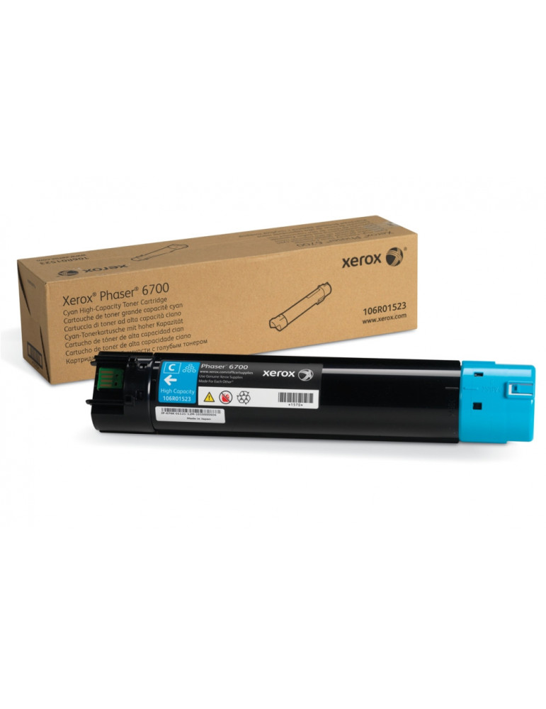 Xerox Phaser 6700 Cyan High Capacity Toner Cartridge