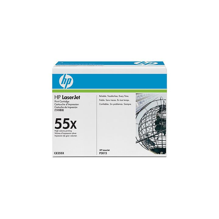 HP 55X Black LaserJet Toner Cartridge
