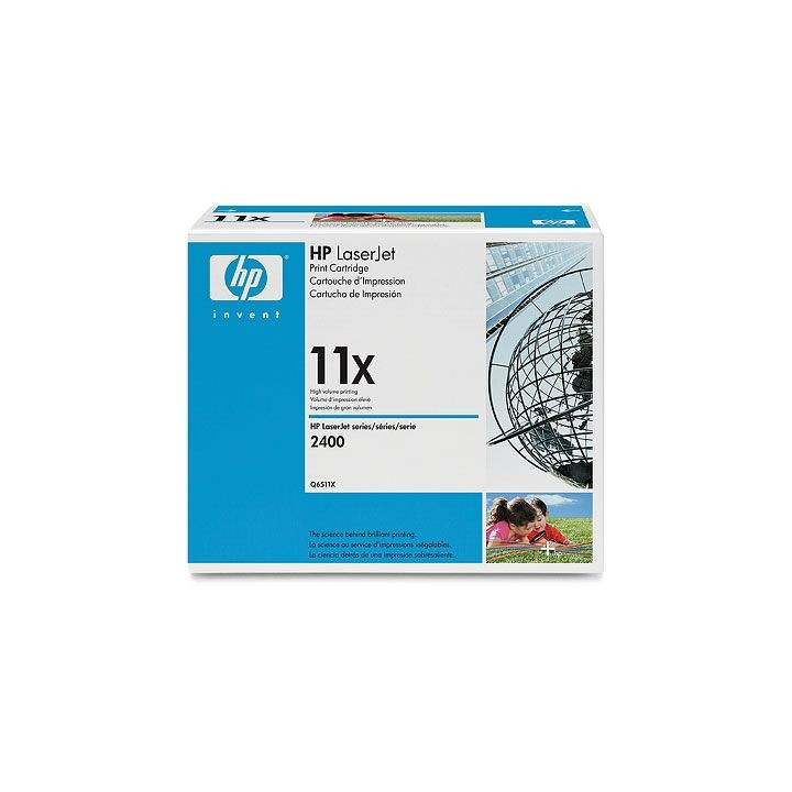 HP 11X Black LaserJet Toner Cartridge