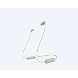 Безжични слушалки Sony Headset WI-C100, taupe - WIC100C.CE7