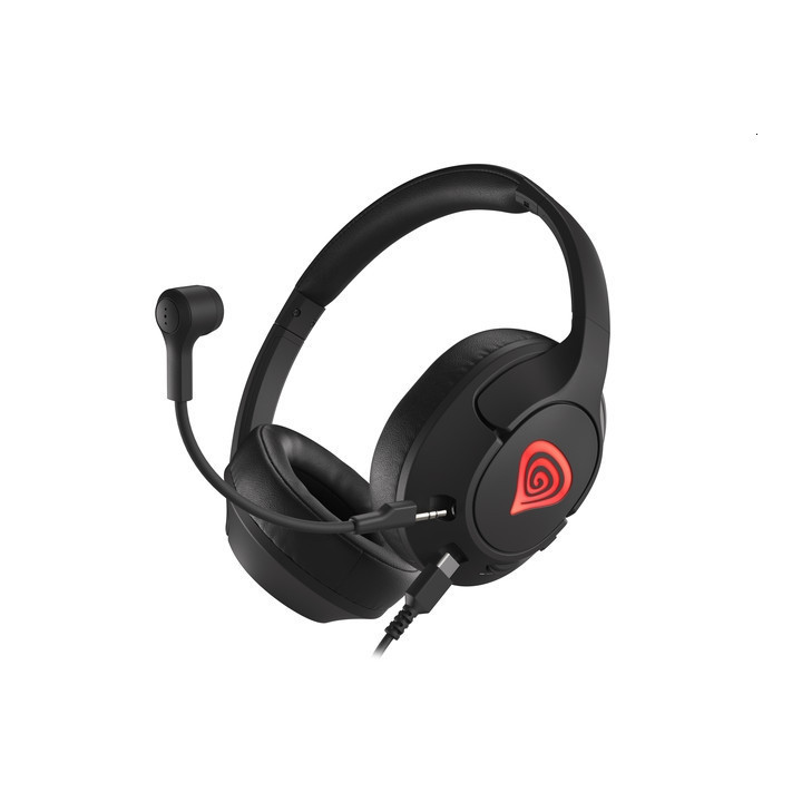 Геймърски слушалки Genesis Radon 800 Virtual 7.1 With Microphone, Illumination, USB Black - NSG-1791