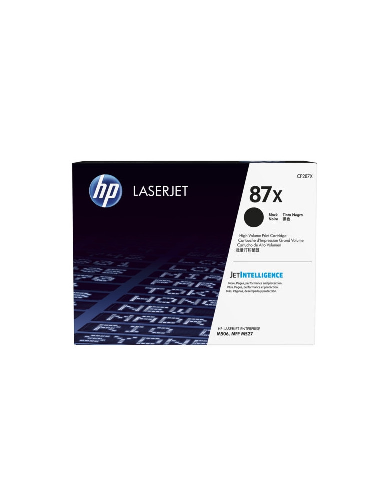 HP 87X High Yield Black Original LaserJet Toner Cartridge (CF287X)